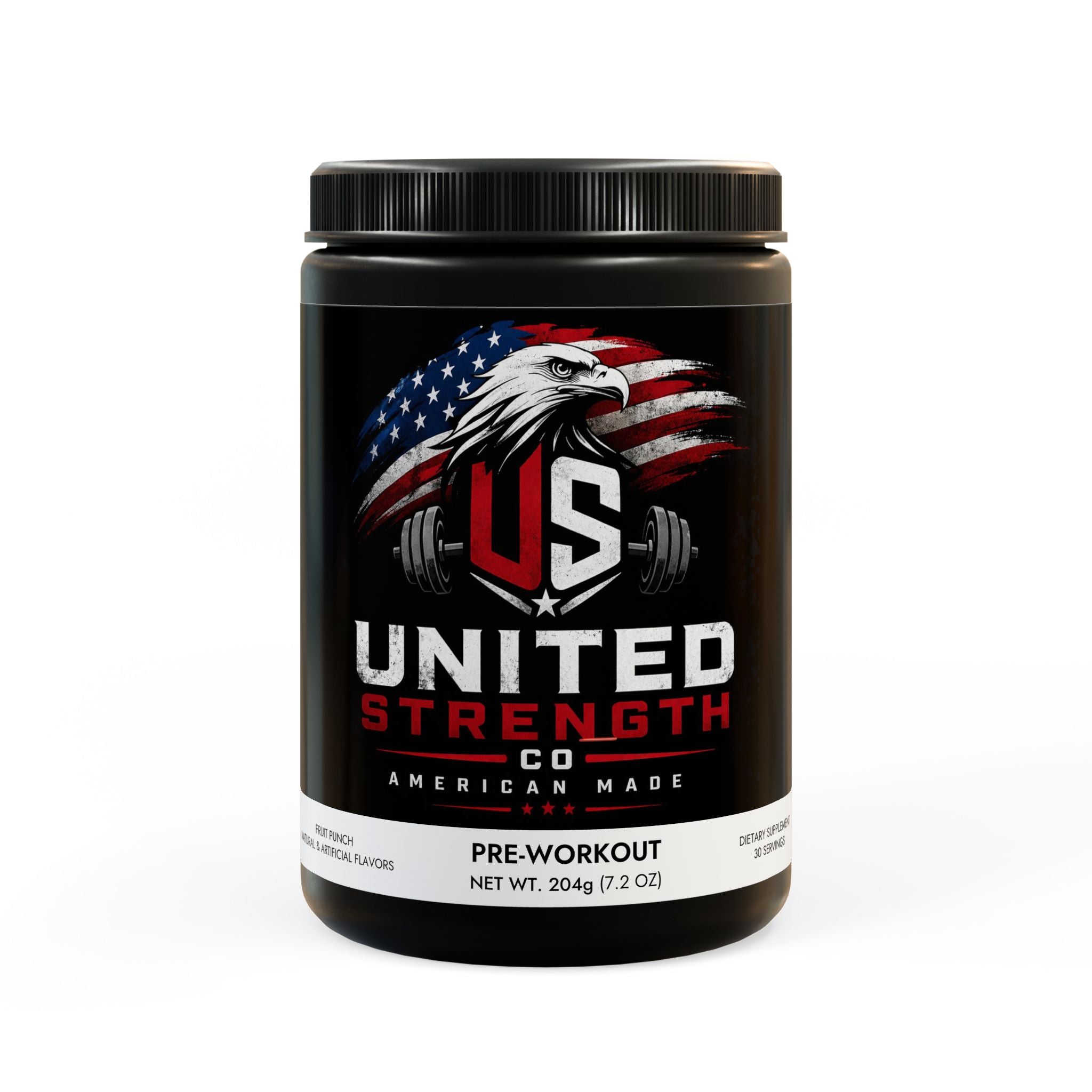 Pre-Workout Supplement, Fruit Punch (204g, 7.1oz)