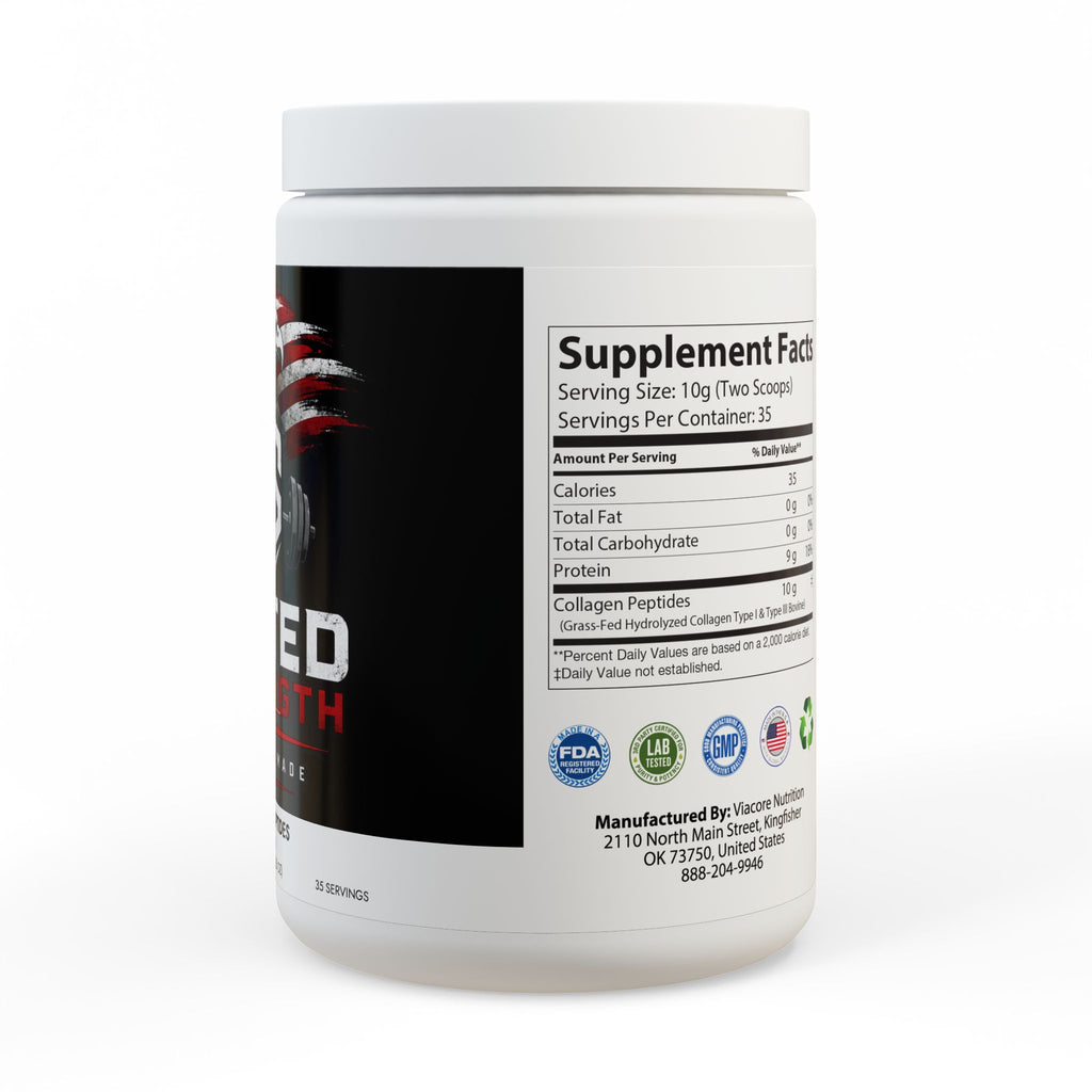 Collagen Peptides Type I & III Supplement (350g, 12.3oz)